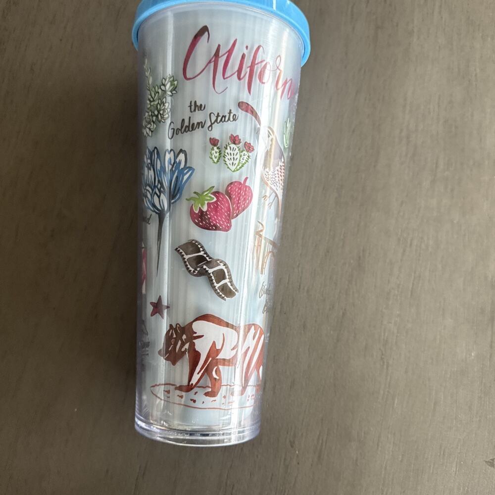 Starbucks California State Venti Cold Cup Tumbler 24 Oz Spring 2019